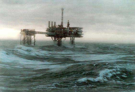 Oil Platform.