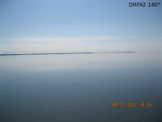 Viewing horizon 180° from Station DRFA2