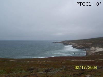 Viewing horizon 0° from Station PTGC1