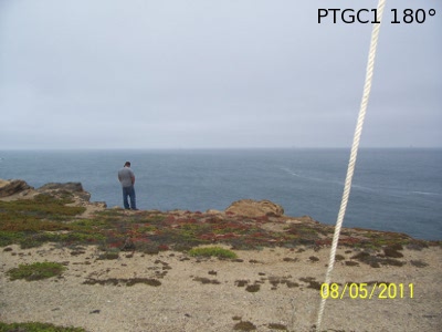 Viewing horizon 180° from Station PTGC1