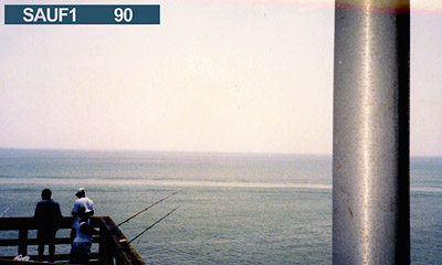 Viewing horizon 90° from Station SAUF1