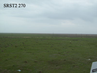 Viewing horizon 270° from Station SRST2